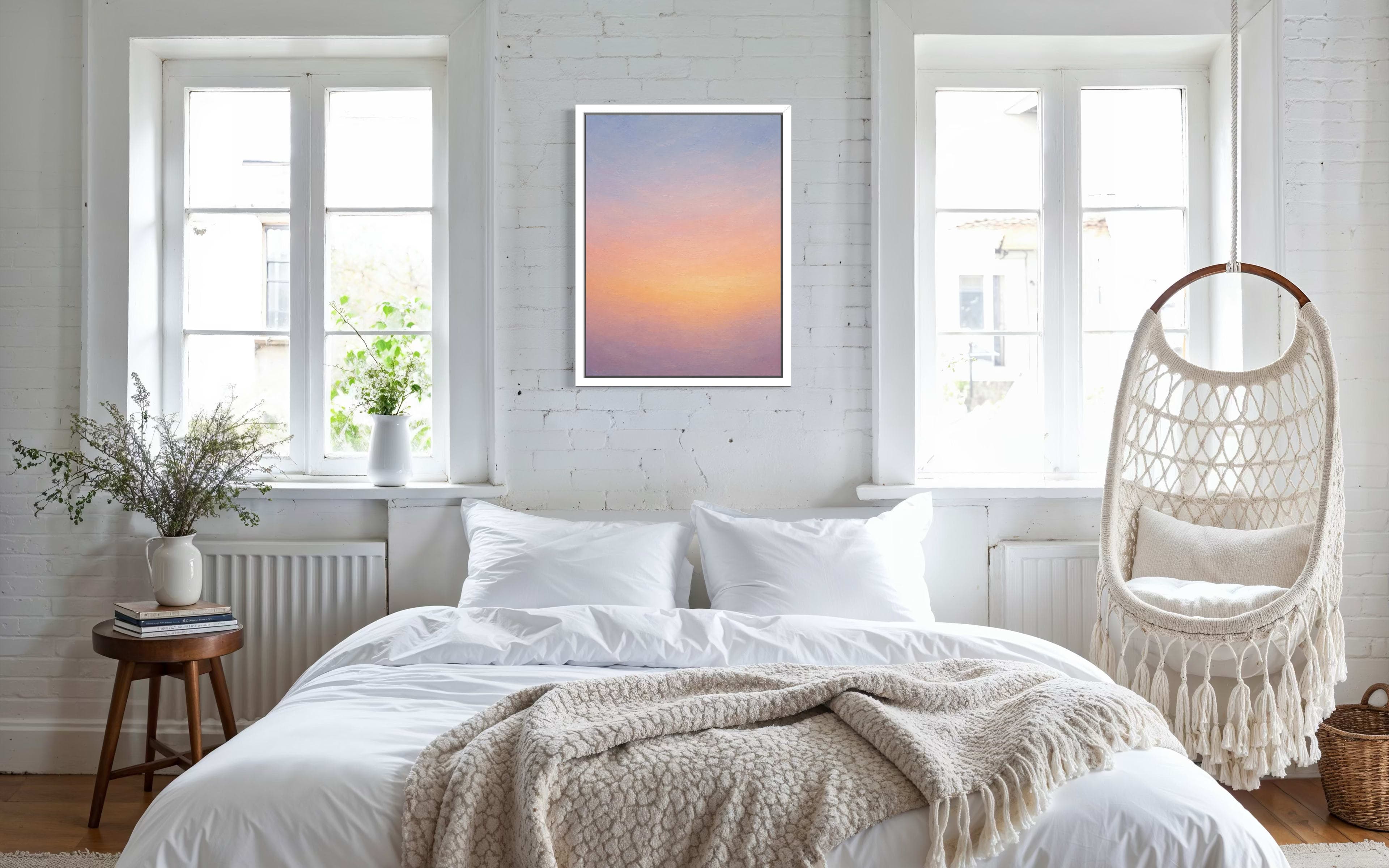 Studio Canvas with white floating frame
